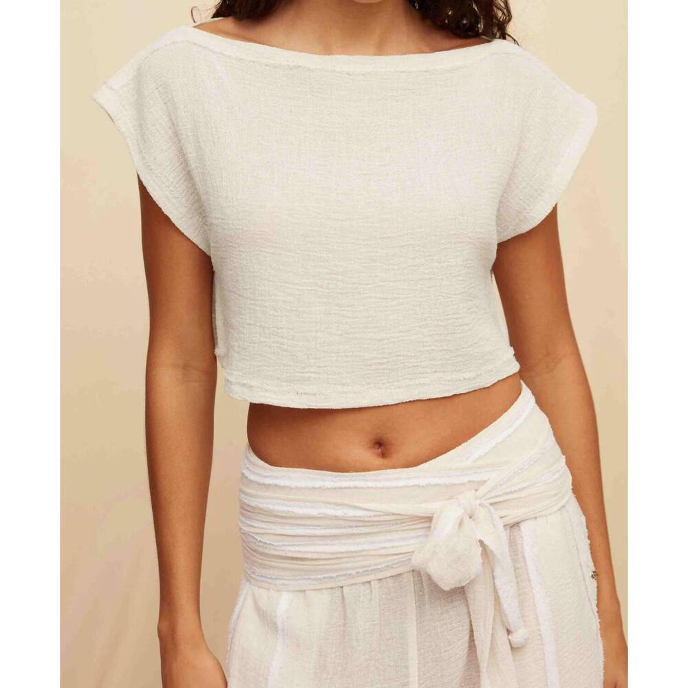 NEW CARAVANA chantli top in natural